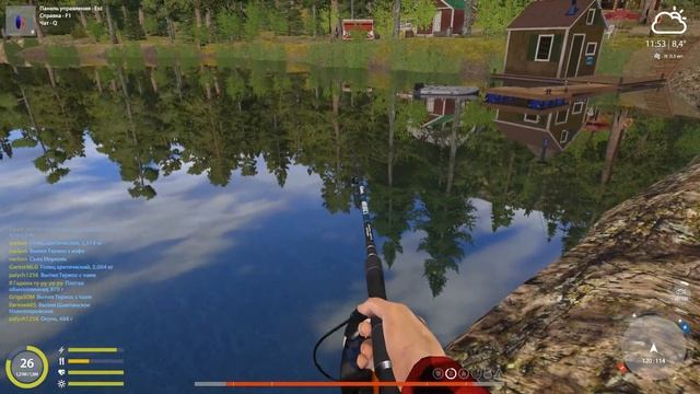 Русская рыбалка 4. Трофейная озёрная форель. Озеро Куори с берега. смотреть онлайн