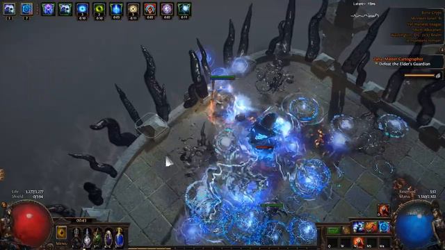 SSF Ball Lightning Miner - Killing The Eradicator - Path of Exile смотреть онлайн