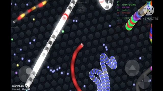 Червяки жрут! Я червяк! Слизарио | Slither.io смотреть онлайн