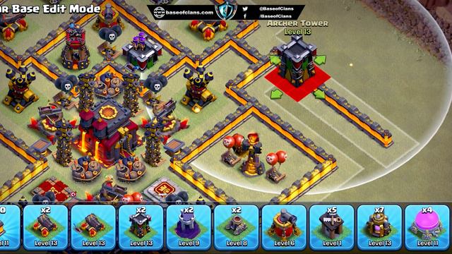 NEW! TH10 War Base 2022 | COC Town Hall 10 (TH10) War Base COPY LINK - Clash of Clans смотреть онлайн