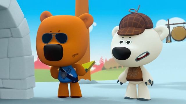 BE-BE-BEARS ? Bjorn and Bucky ? Ideal friends ? Funny Cartoons For Kids смотреть онлайн