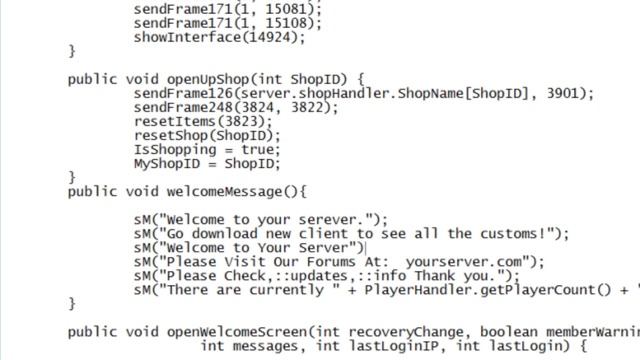 Snippet #2 - Changing Starter and Welcome Message смотреть онлайн