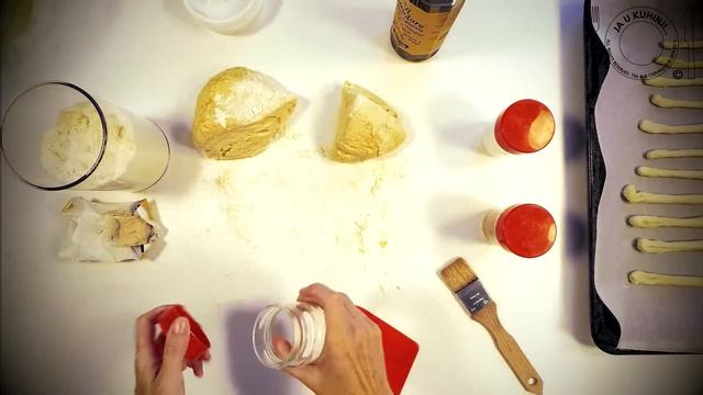 Domaće grisine / How to make homemade breadsticks (grissini) смотреть онлайн