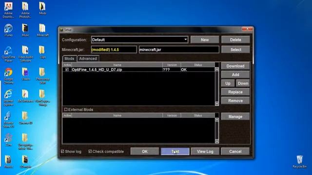 Optifine Mod Help смотреть онлайн