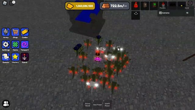 6 GEM LOCATIONS + NEW BOSS.. (Roblox Control Army Simulator)