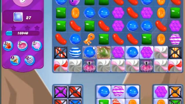 Candy Crush Saga Level 1303 No boosters смотреть онлайн
