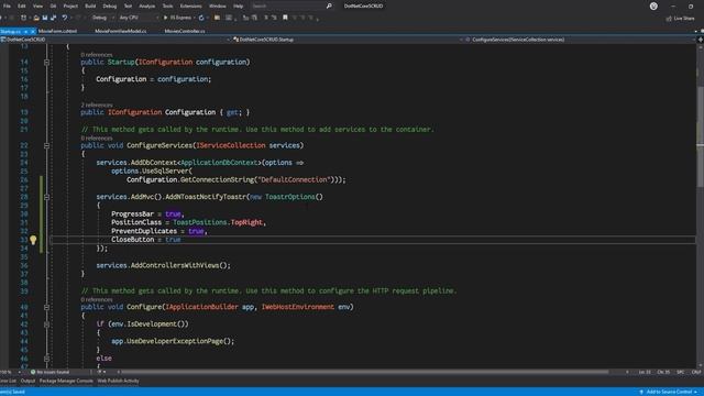 [Arabic] CRUD Operations In ASP.Net 5 (Core/MVC) - 16. Add Toast Notification смотреть онлайн