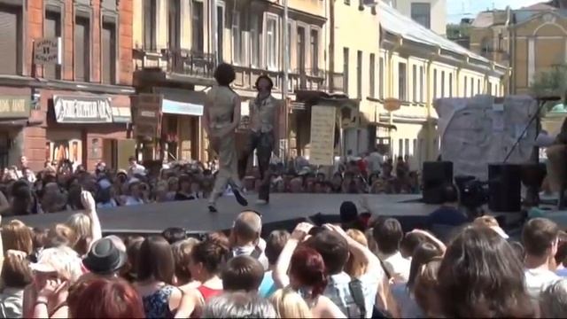 Танец Пушкина и Гоголя.. смотреть онлайн