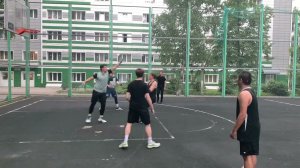 Стритбол 3 на 3 на улице