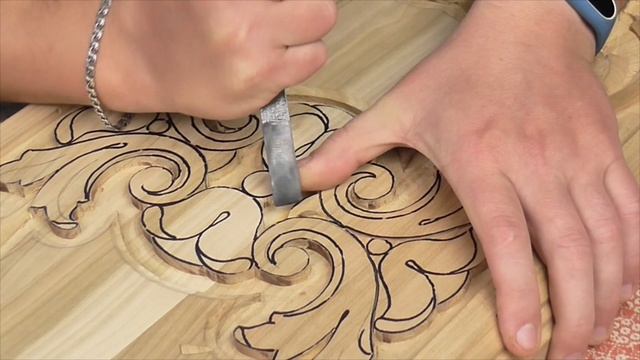 Как сделать резные нарды часть 2 резьба по дереву смотреть онлайн