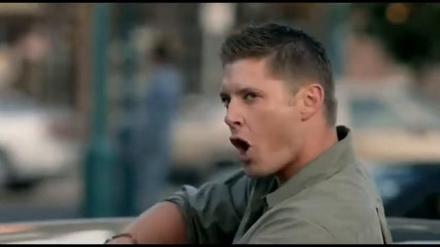 Танец Дина Винчестера Дженсен Эклз под песню Eye Of The Tiger