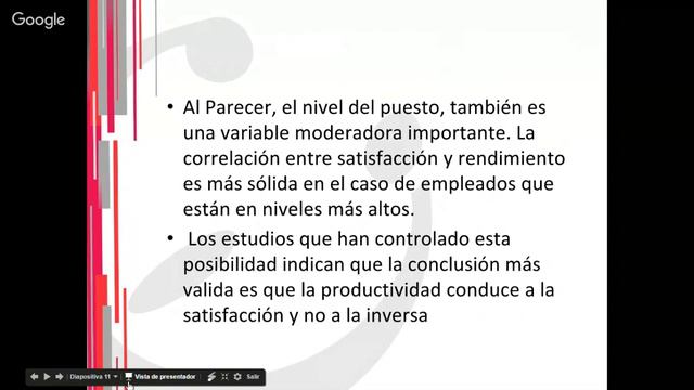 clase 4 satisfacción laboral смотреть онлайн