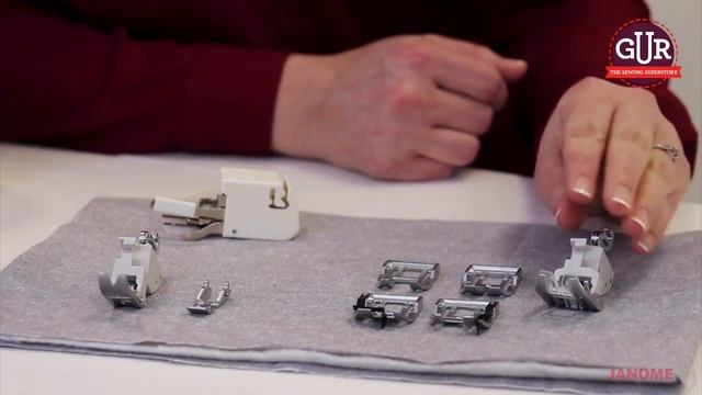 All about Janome AcuFeed sewing feet from GUR Sewing Machines смотреть онлайн