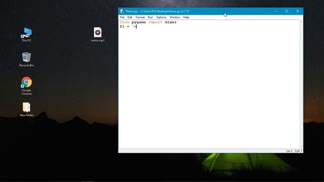 Let's play songs with Python смотреть онлайн