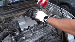 Замер компрессии Honda CRV 1 пробег 190 000 км