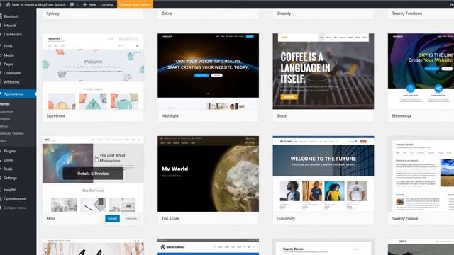 How To Start a Blog On WordPress | Quick & Easy Tutorial For Beginners смотреть онлайн