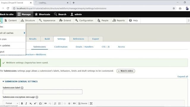 Drupal 8 Tutorial for Beginner Lesson-19: Enable Draft Feature in Webform Drupal 8 - Hindi (Part-11 смотреть онлайн