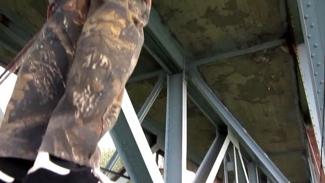 RopeJumping. 12 м. Титовский мост. Сальто. 27 прыжок