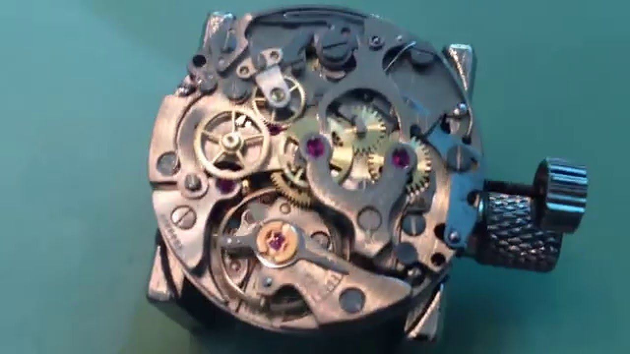 TISSOT chronograpf with Lemania Caiber 1277 (part II) смотреть онлайн