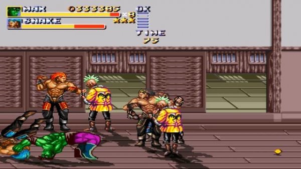 TMNT - The Hyperstone Heist (Streets of Rage Remake (v5.1) Mod) (PC) (Max) Walkthrough