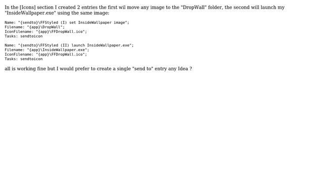 Inno Setup how to merge 2 different "send to" filenames? смотреть онлайн