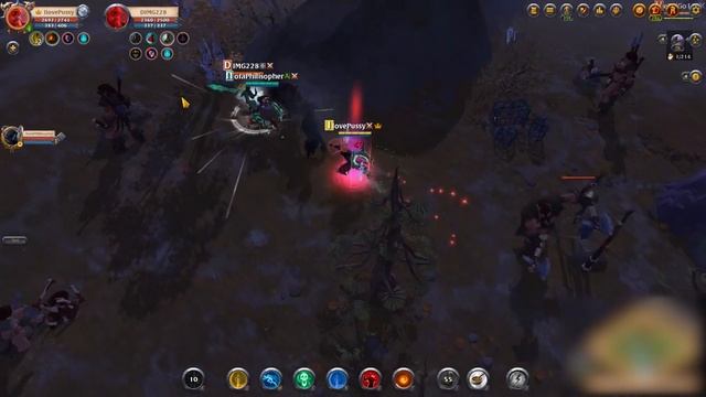 Albion Online | Gank | 8.3 Deathgivers | Black zone | Ганг в черной зоне на 8.3 вестниках смотреть онлайн