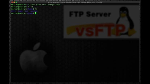 Installing FTP server (vsftp) Debian 10 смотреть онлайн