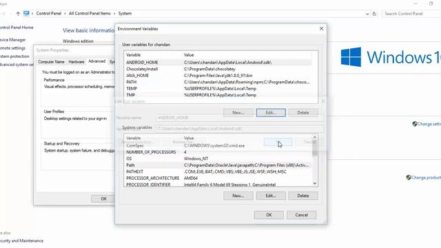 how to set environment variable for Android SDK смотреть онлайн