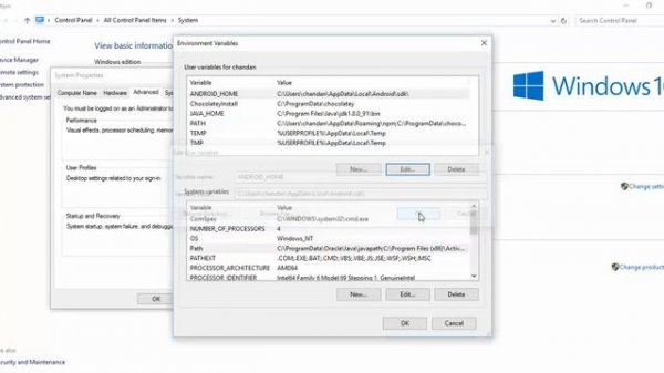 how to set environment variable for Android SDK