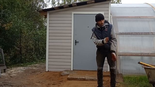Зимняя теплица,часть 2,самодельный котёл,самодельный калорифер смотреть онлайн