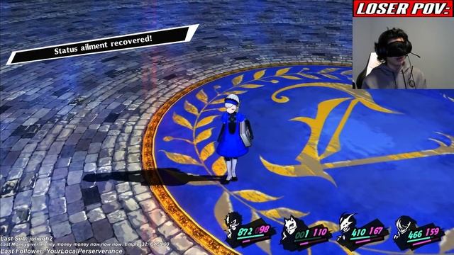 Beating Persona 5 Royal's Hardest Boss While BLINDFOLDED (Part 1) смотреть онлайн