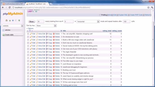PHP Tutorials Rating System Part 1 4 смотреть онлайн