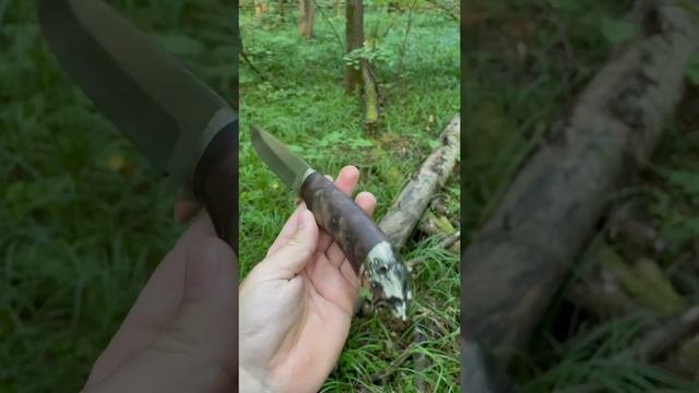 Нож Сибиряк из кованной стали Х12МФ🔥 #нож#ножи#ручнаяработа#коваль#охота#рыбалка#туризм#ворсма смотреть онлайн