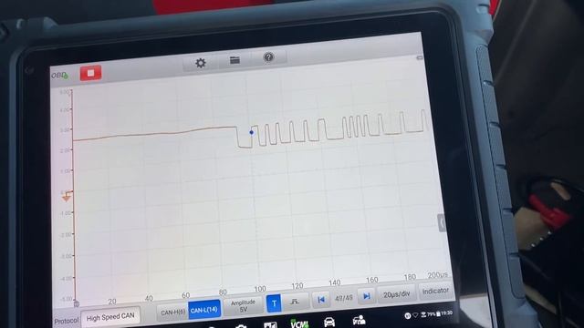 Autel Ultra Bus Inspection Check Through The Diagnostic Port. смотреть онлайн
