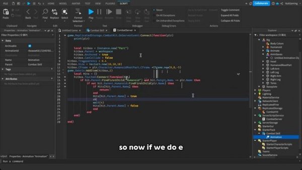 How To Make A Combat System In Roblox Studio [TUTORIAL]