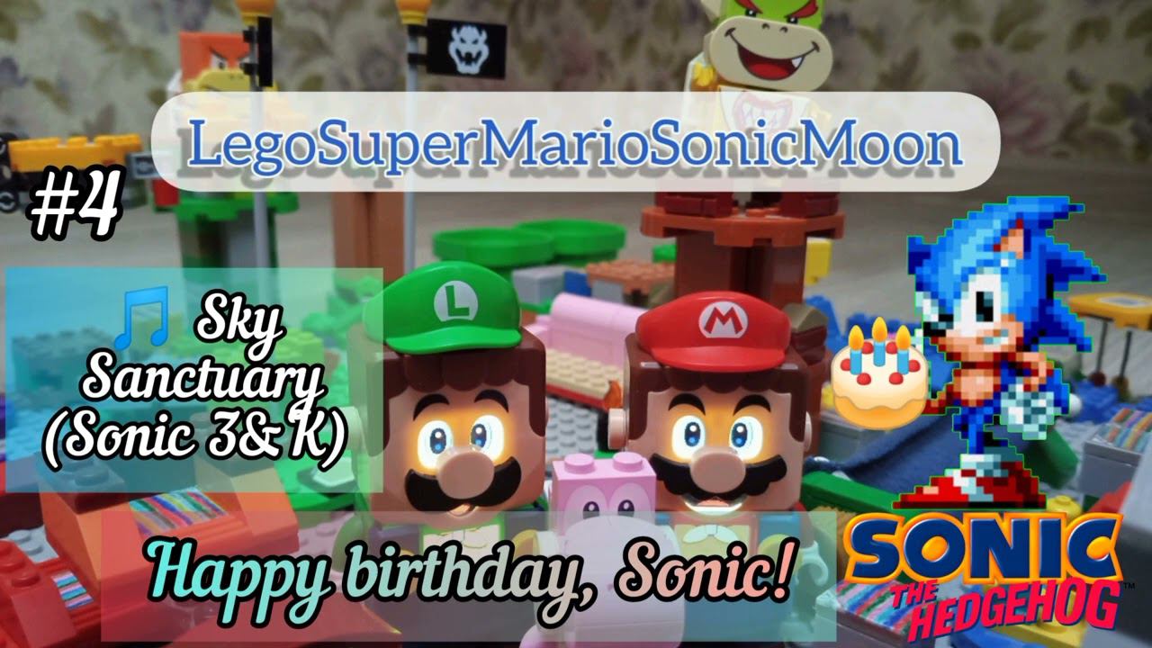 Happy Birthday, Sonic!!! 23.06.91. Sky Sanctuary (Sonic 3&K) Sonic The Hedgehog music OST #sonic #4 смотреть онлайн