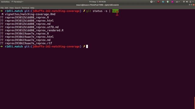 Clean needless files from the working tree with `git clean -i` смотреть онлайн