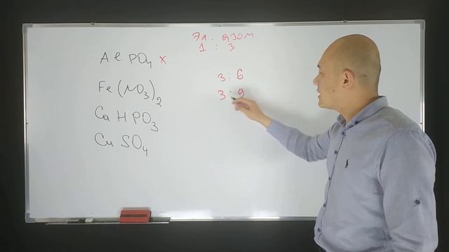 В какой молекуле число элементов относится к числу атомов как 1:3? A) AlPO4 B) Fe(NO3)2 C) CaHPO3 смотреть онлайн