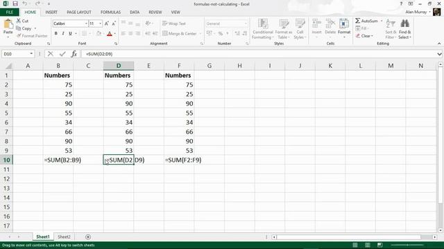 5 Reasons Why your Excel Formula is Not Calculating смотреть онлайн