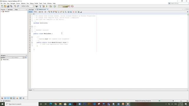 Create Java Program in Netbeans "Hello World Java" смотреть онлайн