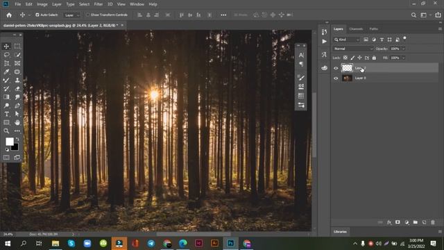 How to quickly and easily create lighting effects bye using photoshop смотреть онлайн