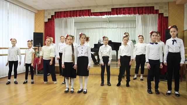 Шопен "Желание". Ансамбль младших классов фортепианного отделения ДМШ13 смотреть онлайн