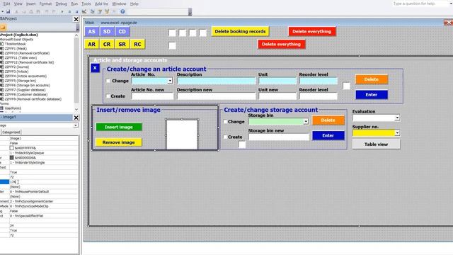 86 Create a warehouse program with databases in Excel VBA yourself смотреть онлайн