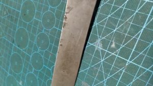 нож из напильника, рукоять из рога лося