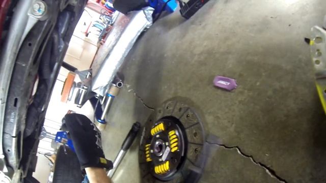Scion FR-S Clutch Install Guide - Flywheel & Pressure Plate - Part 6 of 10 смотреть онлайн