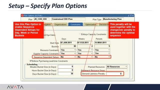 AVATA Academy Workshop: Utilizing Sequence Dependent Setups for Capacity Planning in Oracle ASCP смотреть онлайн