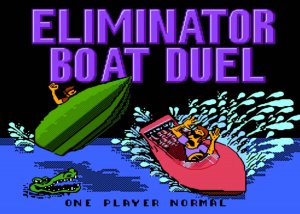 Eliminator Boat Duel гонка на лодках лучшая гонка на Dendy Денди NES Nintendo Famicom