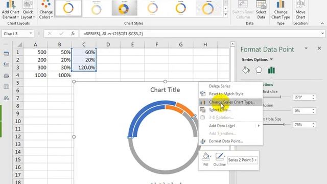 How To Make Speedometer Doughnut Chart in Excel Hindi смотреть онлайн