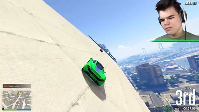 EXTREME DODGE THE BLENDER CHALLENGE! (GTA 5 Funny Moments) смотреть онлайн