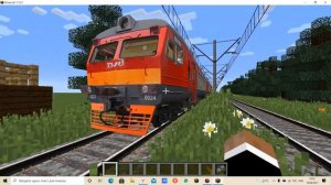 Обзор моей ЖД карты в Minecraft 1.12.2 с модом Immersive Railroading!